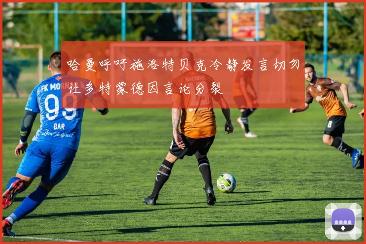哈曼呼吁施洛特贝克冷静发言切勿让多特蒙德因言论分裂
